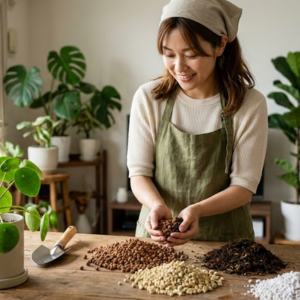 観葉植物の土 配合