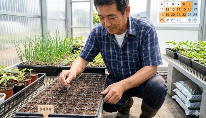 玉ねぎ 種蒔き時期