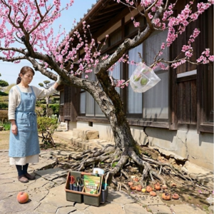 桃の木　庭に植えてはいけない