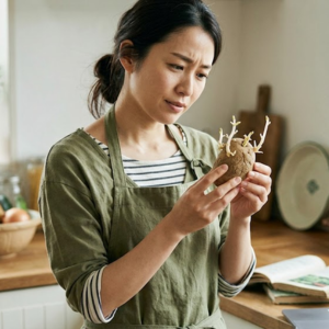 芽が出たジャガイモ 植える