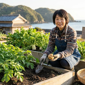 芽が出たジャガイモ 植える