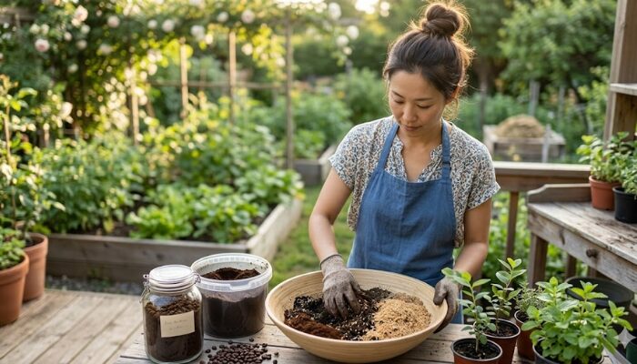 コーヒーのかす 肥料