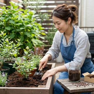 コーヒーのかす 肥料