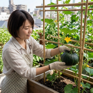 カボチャの育て方 プランター