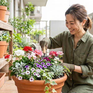 一年中咲く花 育てやすい プランター