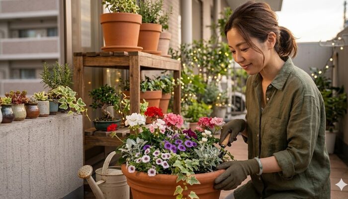 一年中咲く花 育てやすい プランター