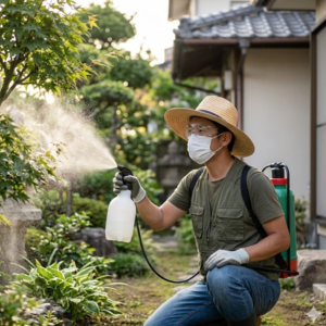 庭木消毒 自分で